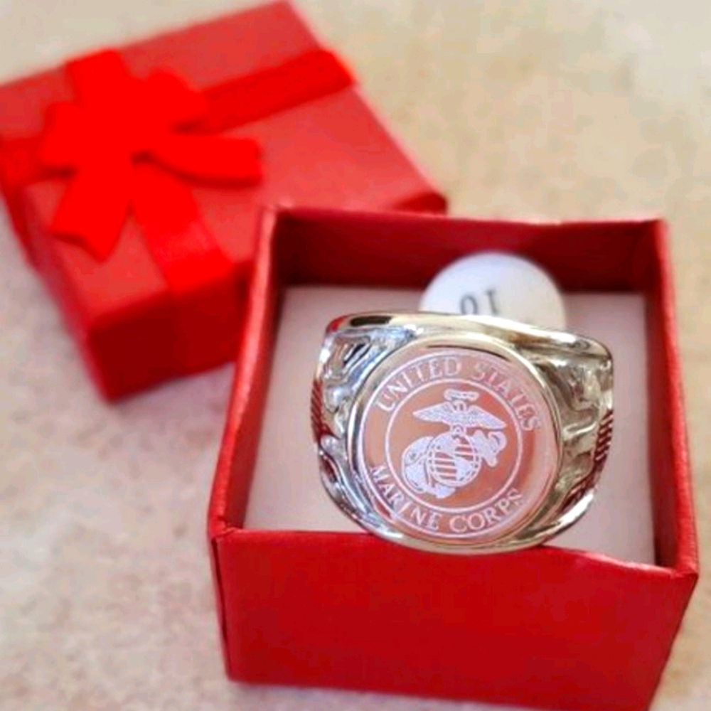 New United States Marine 🇺🇸 Corps Ring Size 8-13